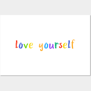 love yourself Posters and Art